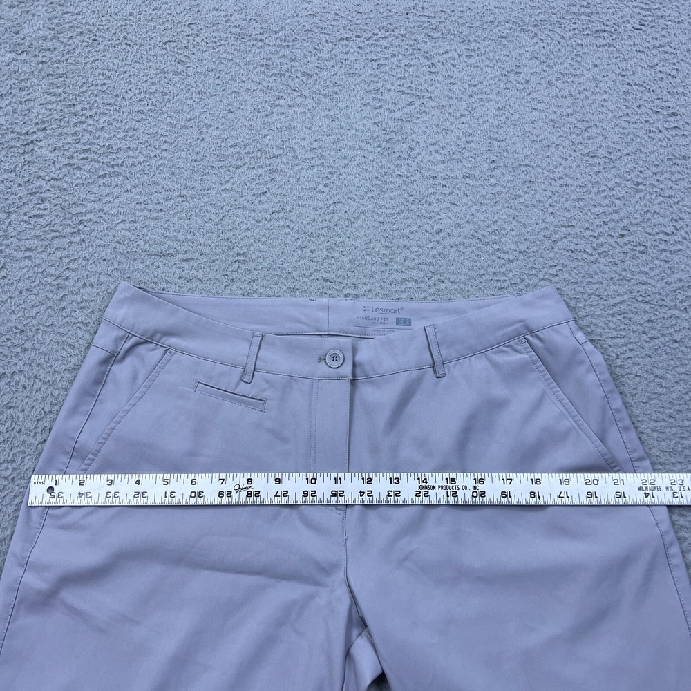 Lesmart Women's Golf Pants Size 14 Standard Fit Grey Stretch Trousers LG18002 - Picture 8 of 16